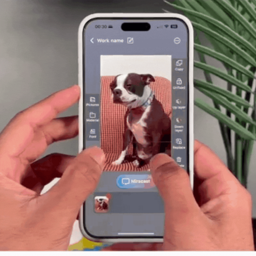 Smart DIY E-ink Screen Phone Case