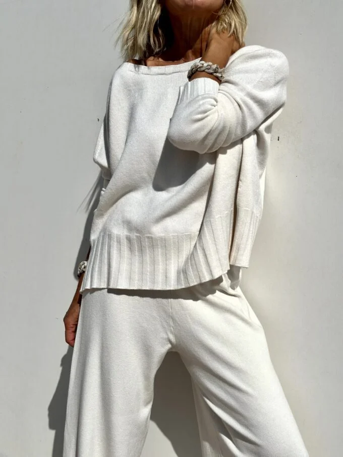 💥2025 Hot Sale Soft Cashmere Casual Sweater Suit