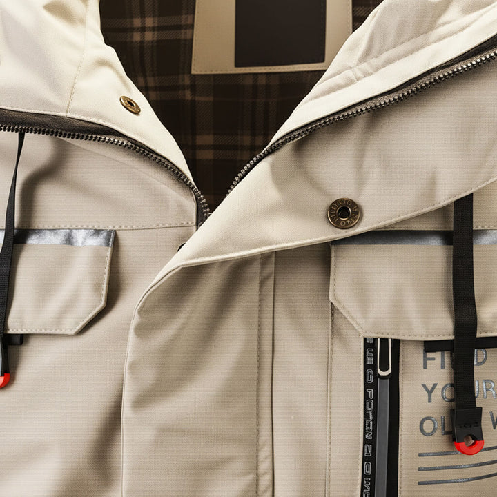 Stilvolle wetterfeste Jacke