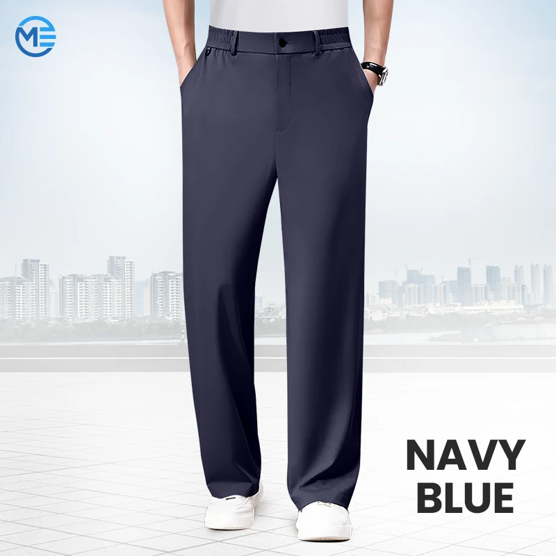 Ultra Comfort Ice Silk Flexible Casual Pants