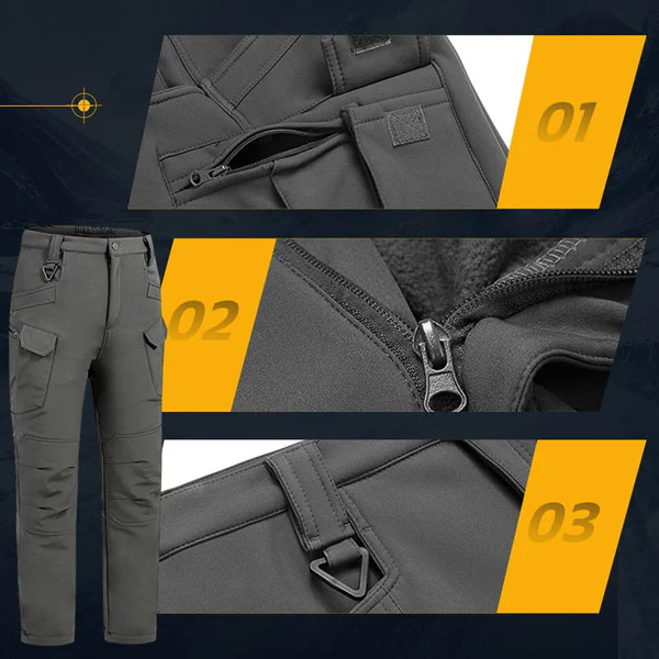 ⏳🔥Men's Windproof & Warm Outdoor Military Tactical Pants