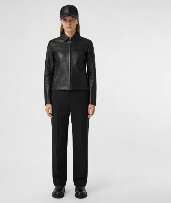 Outdoor warm PU front hat