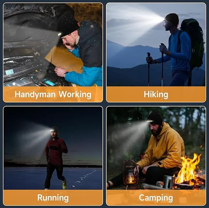 Three-Segment LED LightSmart Hat