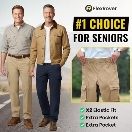 FlexRover - Ultra Comfort Flex Fit Cargo Pants