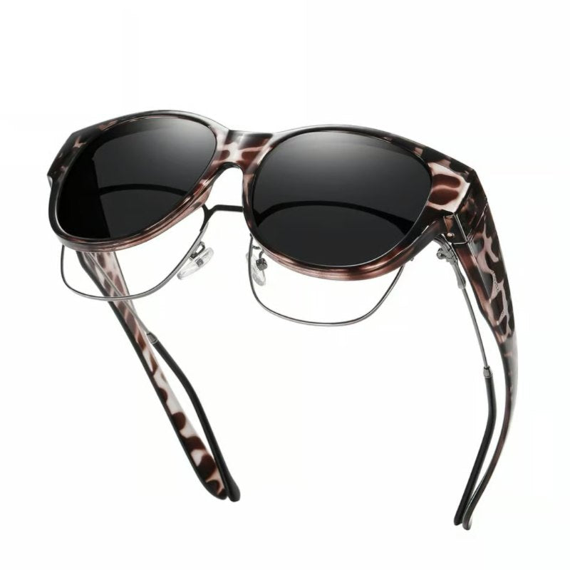 New Polarized UV400 Protection Trendy Round Cat-eye Sunglasses