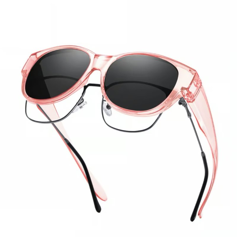 New Polarized UV400 Protection Trendy Round Cat-eye Sunglasses