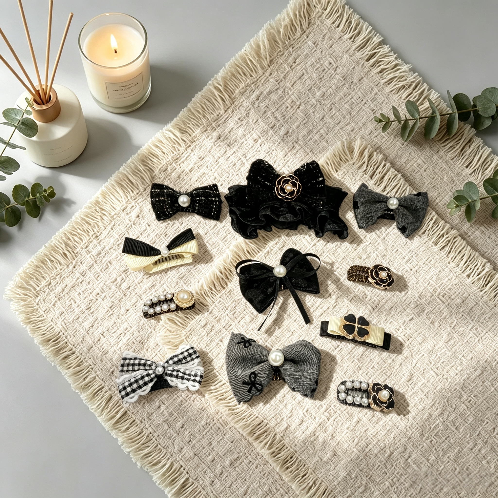 Classic Black Pet Hair Clips