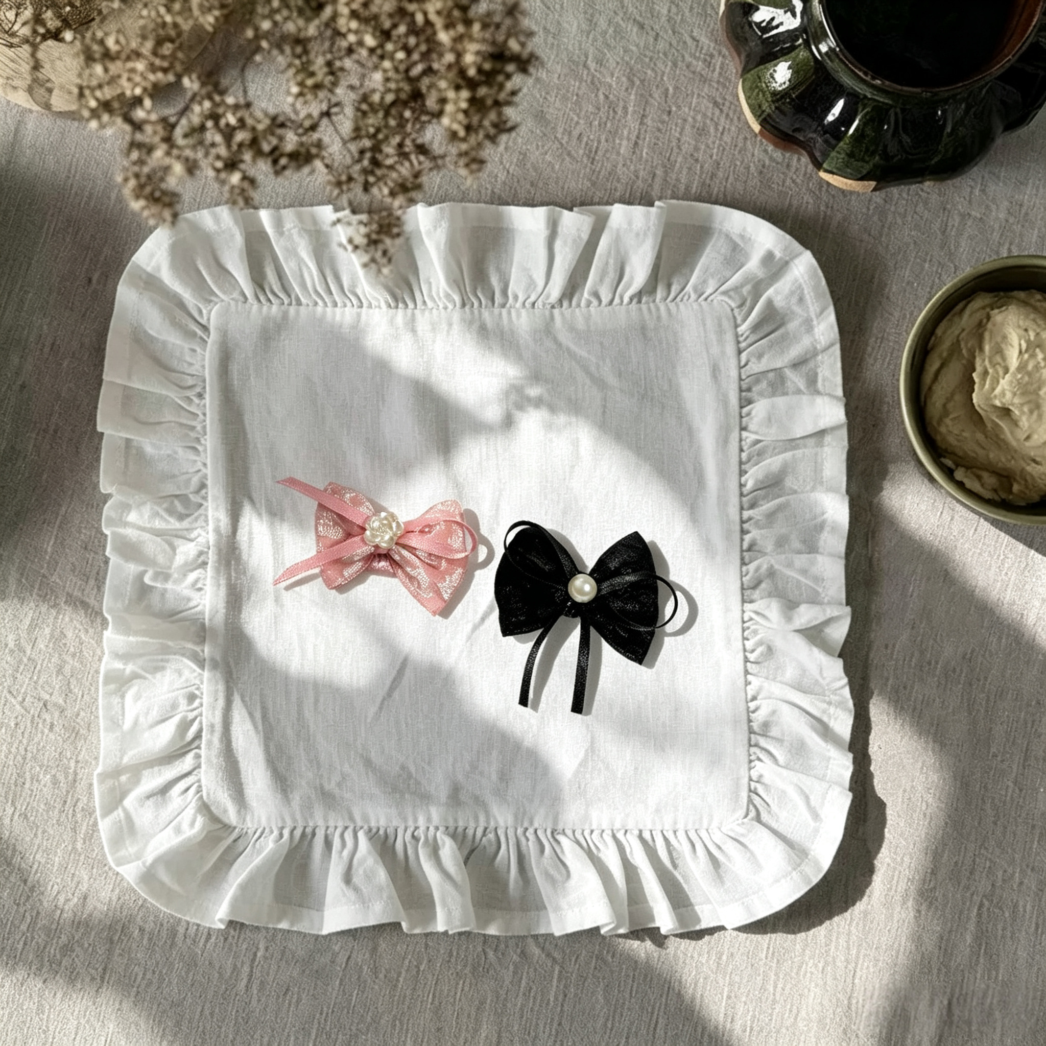 Elegant Bow Pet Hair Clips