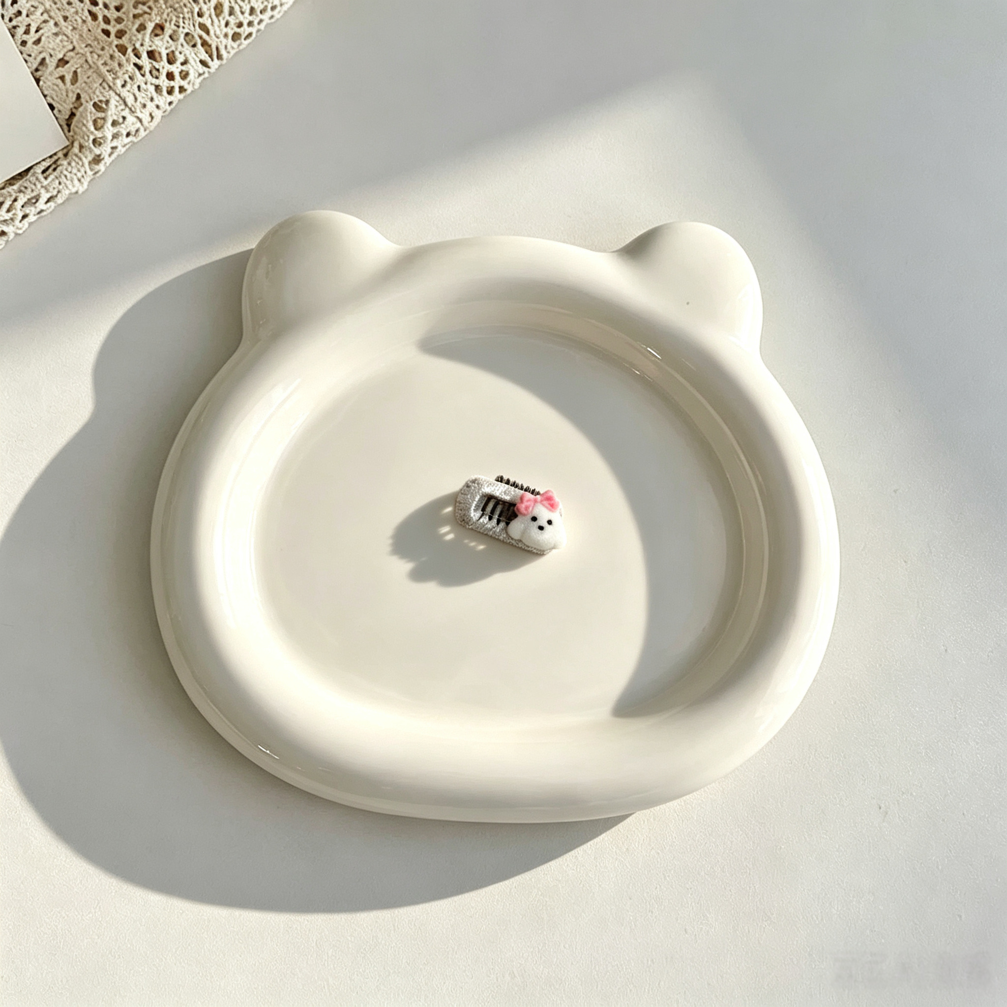 Cute 3D Puppy Dog Head Pet Hair Clips