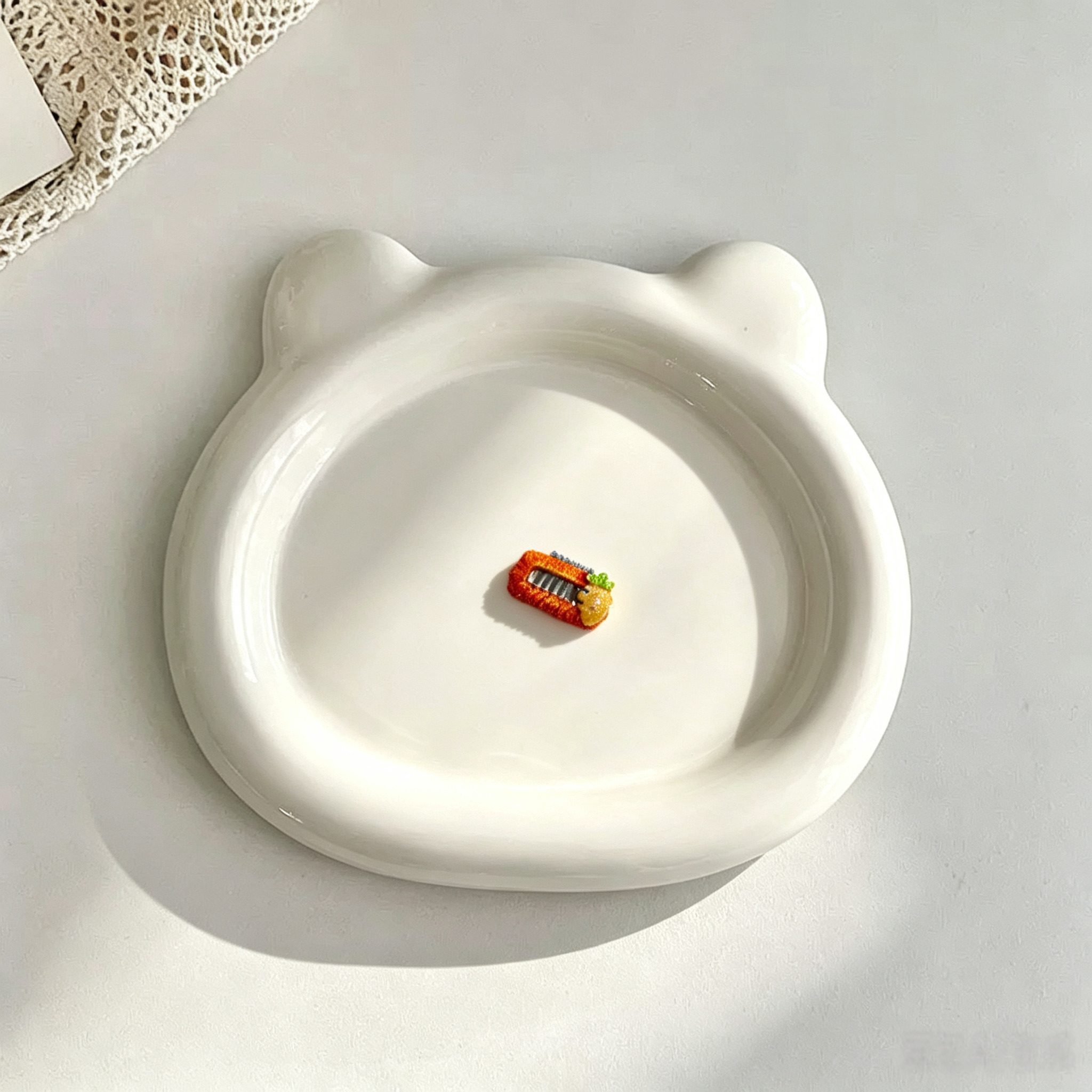 6pcs Cute Handmade Fruit Embroidery Pet Hair Clips