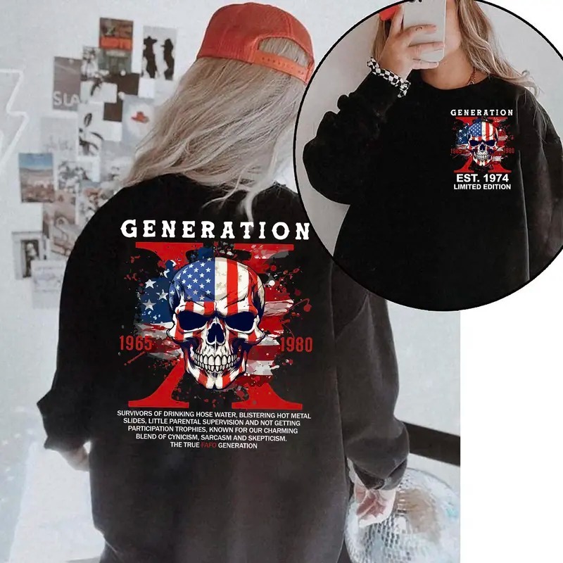 Customize Year Gen X Shirt Raised On Hose Water And Neglect T-Shirt