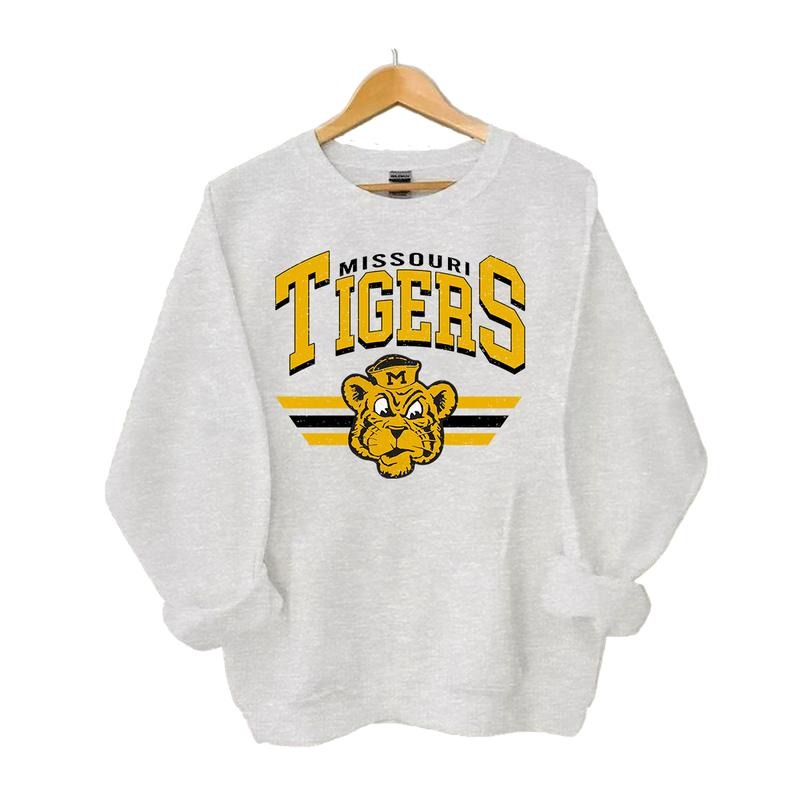 Retro College Football Mascot T-shirt Crewneck Sweatshirt