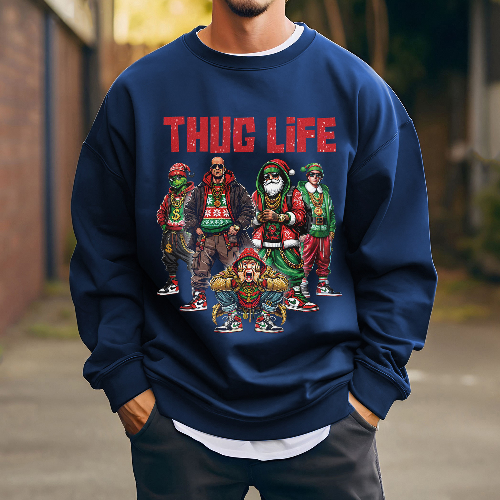 Christmas Movie Character SweatshirtⅠ