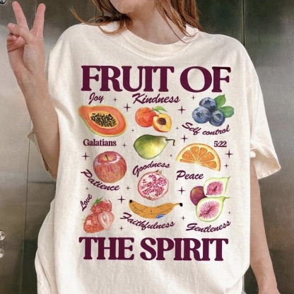 “Bible Fruit of the Spirit” Galatians Christian Tee
