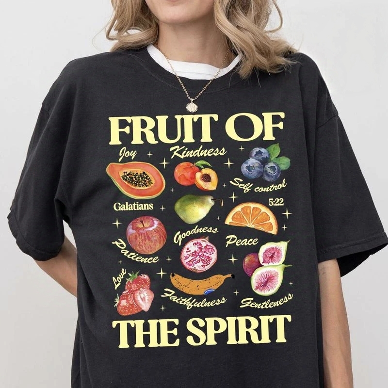 “Bible Fruit of the Spirit” Galatians Christian Tee