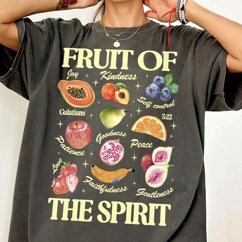 “Bible Fruit of the Spirit” Galatians Christian Tee