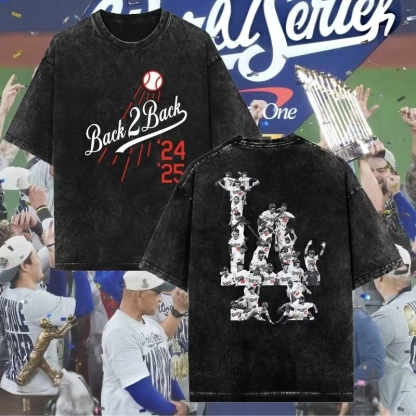 Back-to-Back Baseball Champions Apparel - Vintage-Inspired T-Shirt, Hoodie Collection