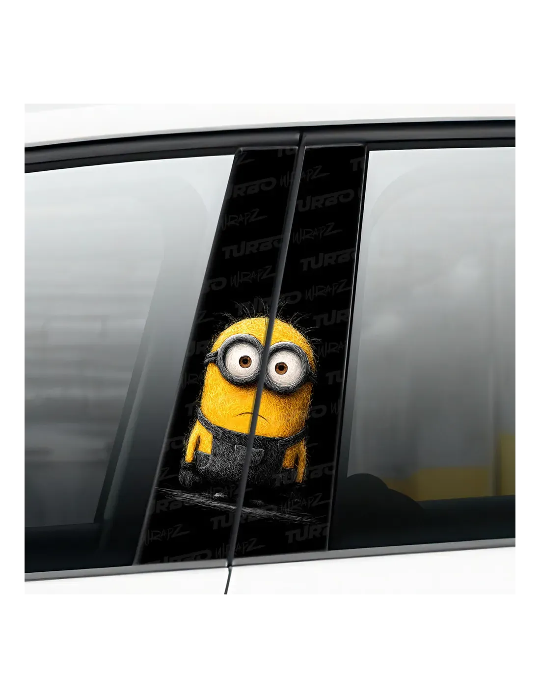 Minion - Car pillar sticker