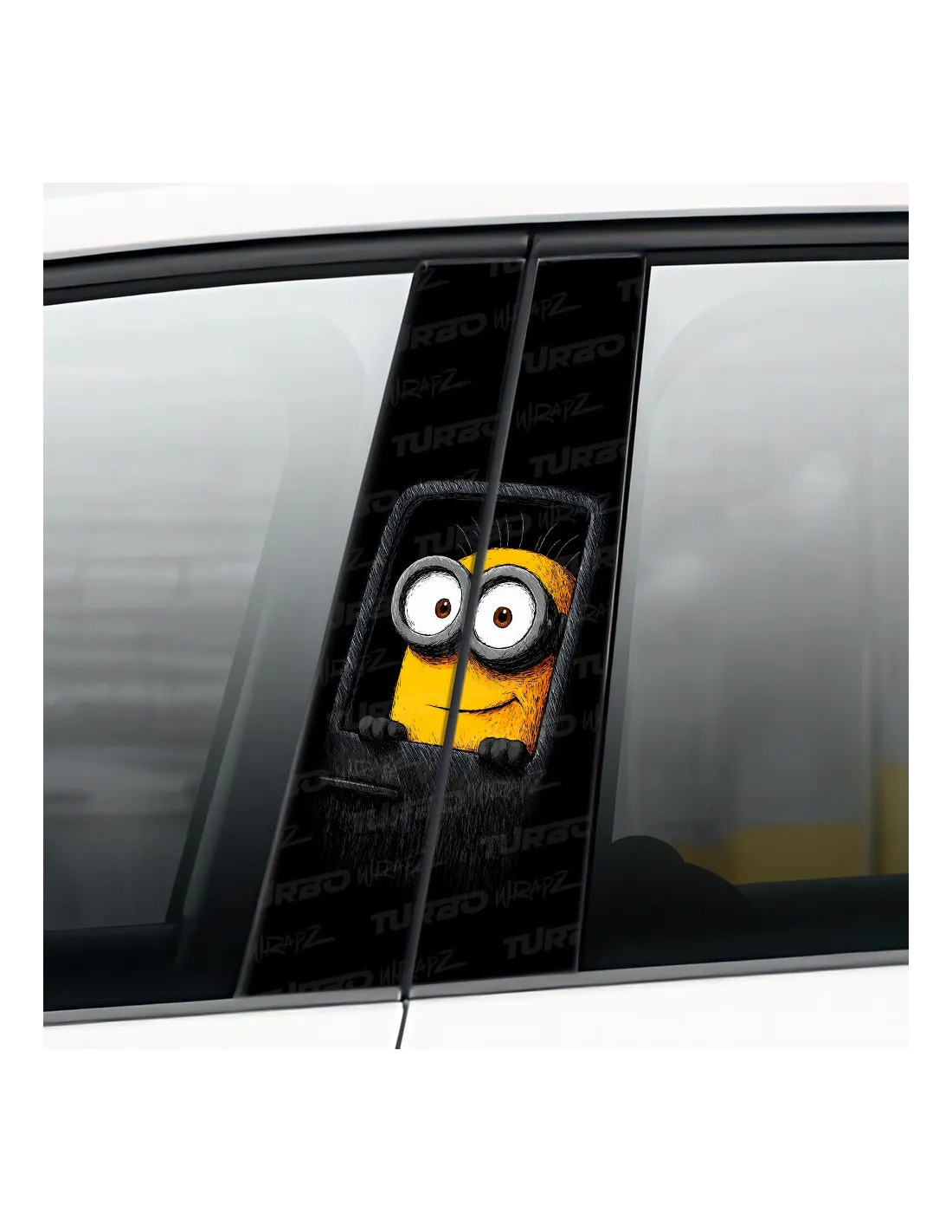 Minion Traveler - Car pillar sticker