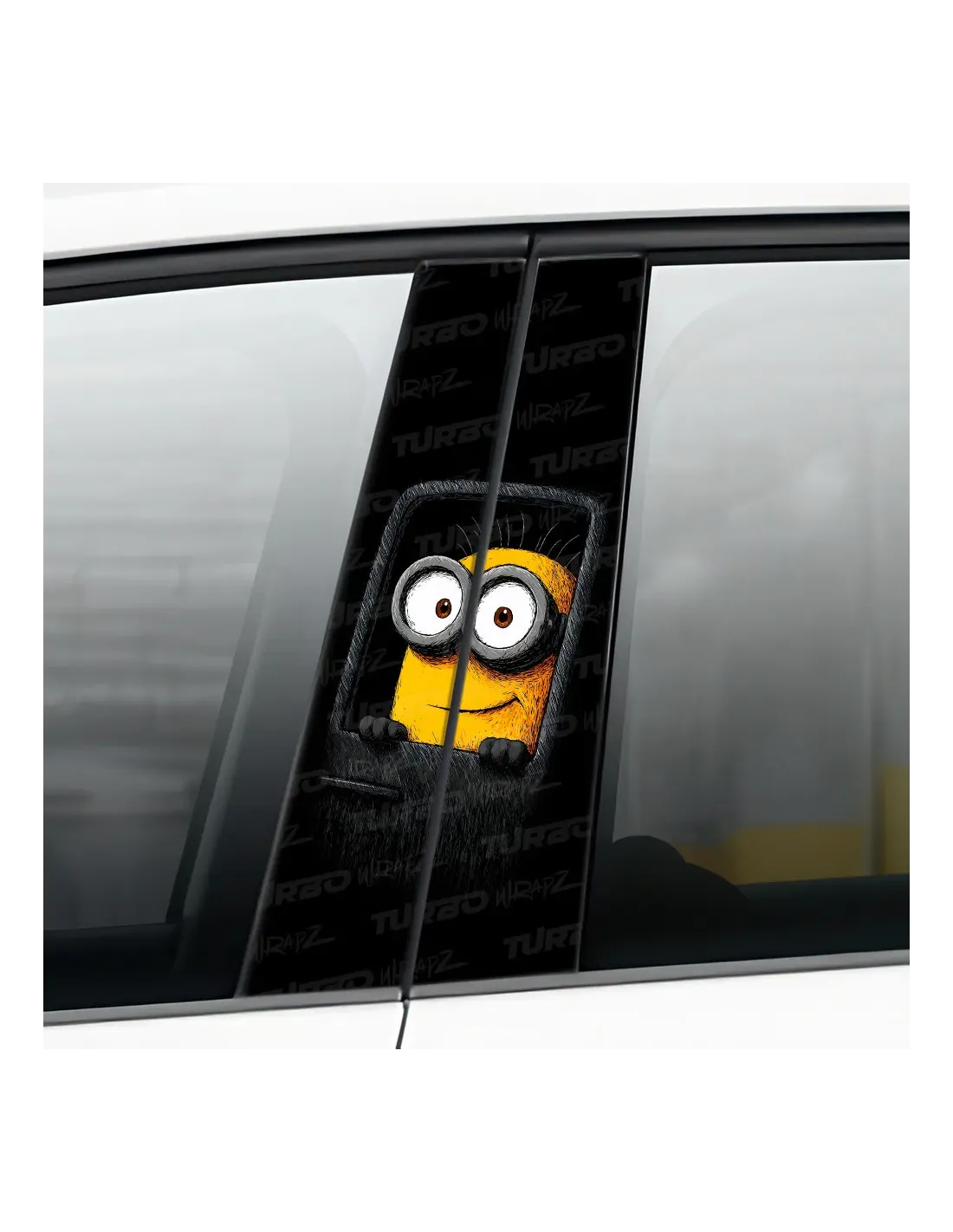 Minion Traveler - Car pillar sticker