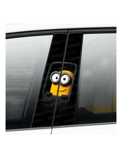 Minion Traveler - Car pillar sticker