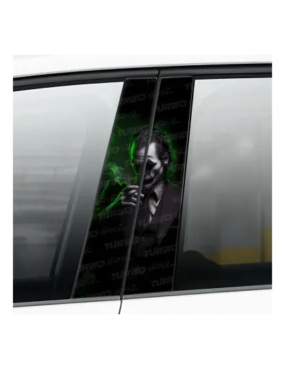 Joker Godfather - Car pillar sticker