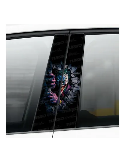 Cartoon Joker - Car pillar sticker