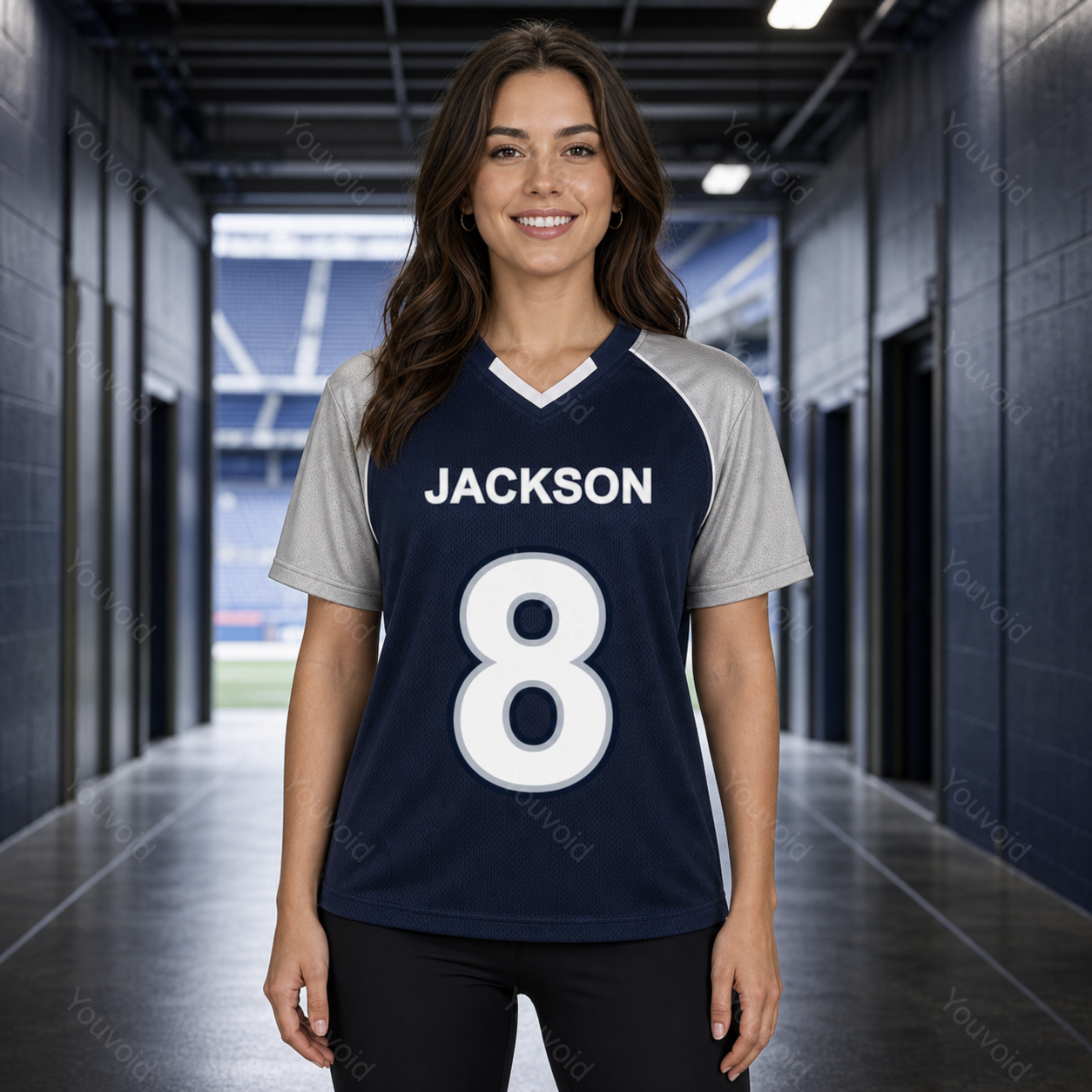 Custom Personalized NFL Team Sporty Jersey 