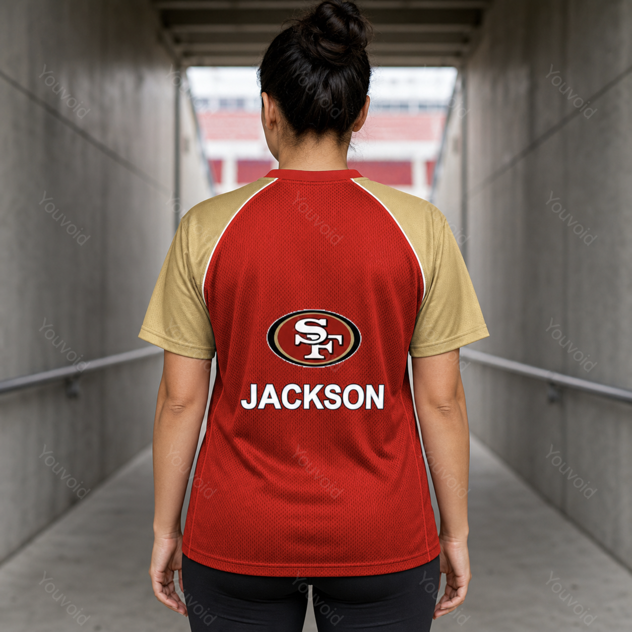 Custom Personalized NFL Team Sporty Jersey 