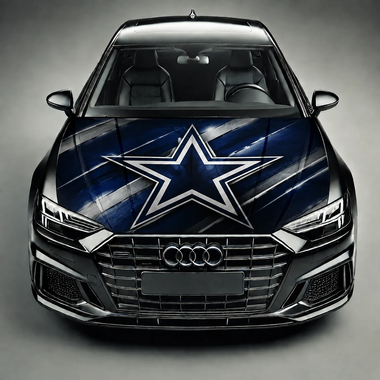 Dallas Cowboys Premium Car Hood Wrap - Universal Fit