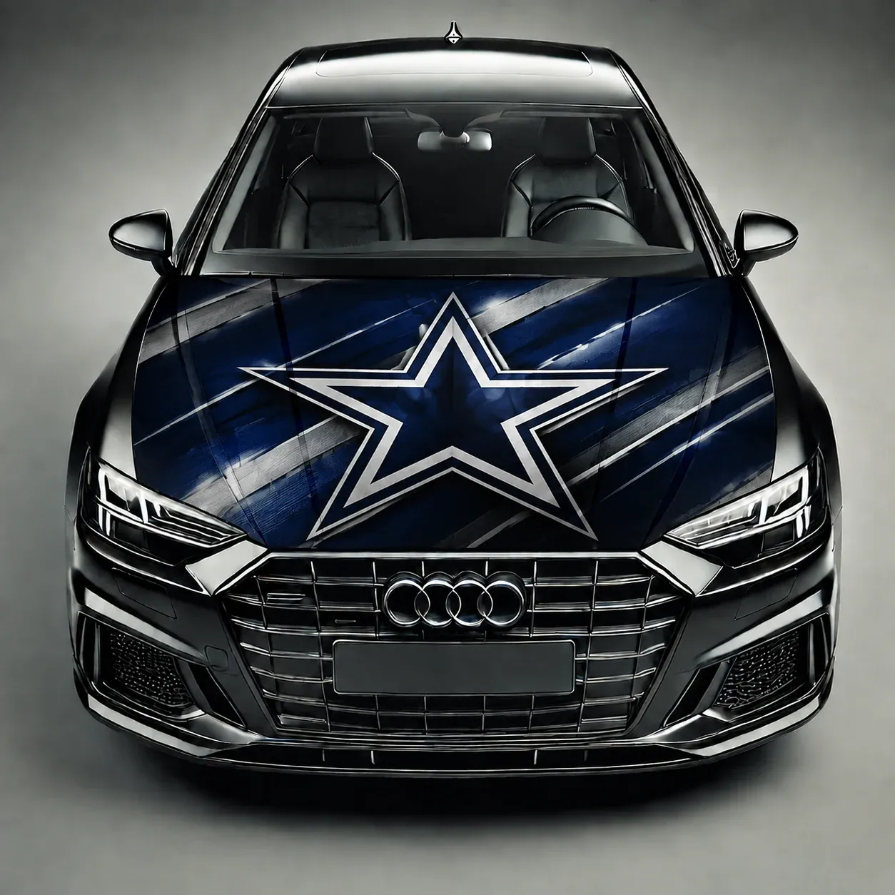 Dallas Cowboys Premium Car Hood Wrap - Universal Fit