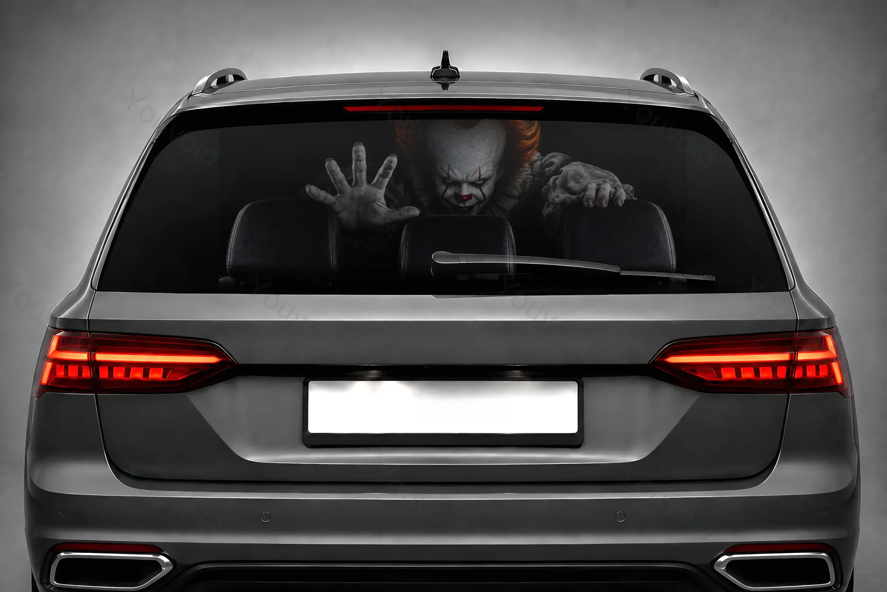 Pennywise One Way Vision Rear Window Film, Universal Fit