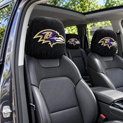 Baltimore Ravens Football Car Headrest Covers - view 3