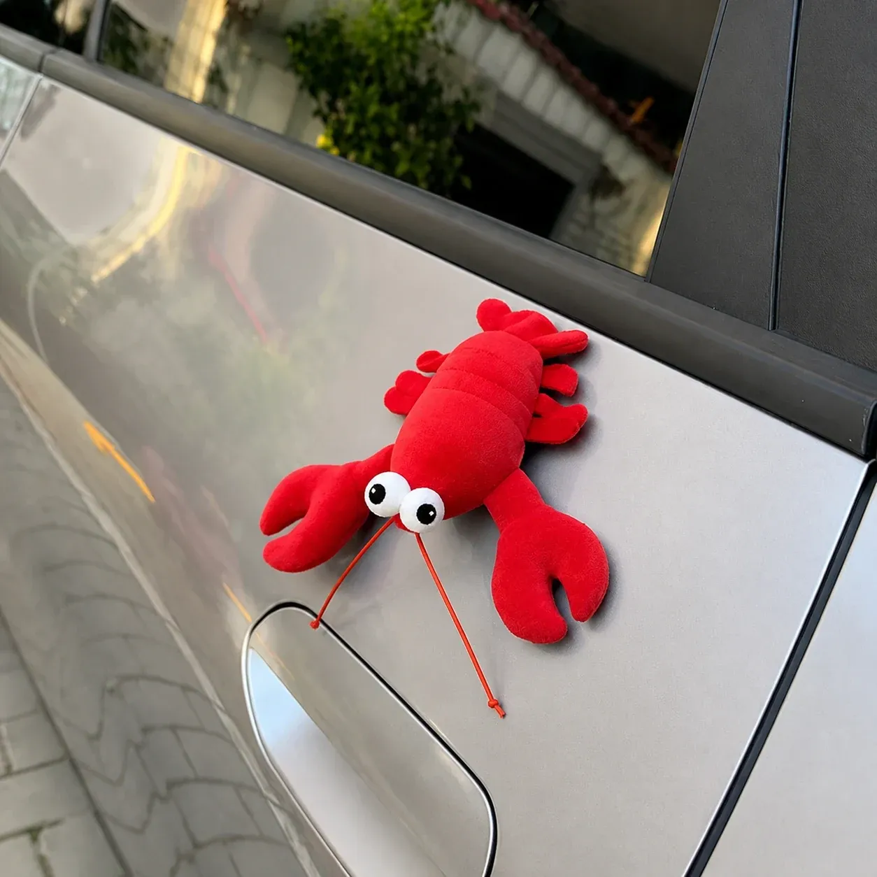 Magnetic Car Plush Lobster