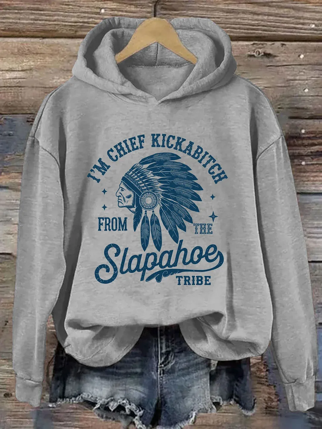 "The Chief" Funny Attitude Hoodie - Sarcastic Graphic Sweatshirt for Adults