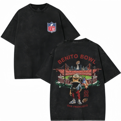 Benito Bowl 2026 Commemorative Hoodie - "Here For The Halftime" Vintage Sweatshirt