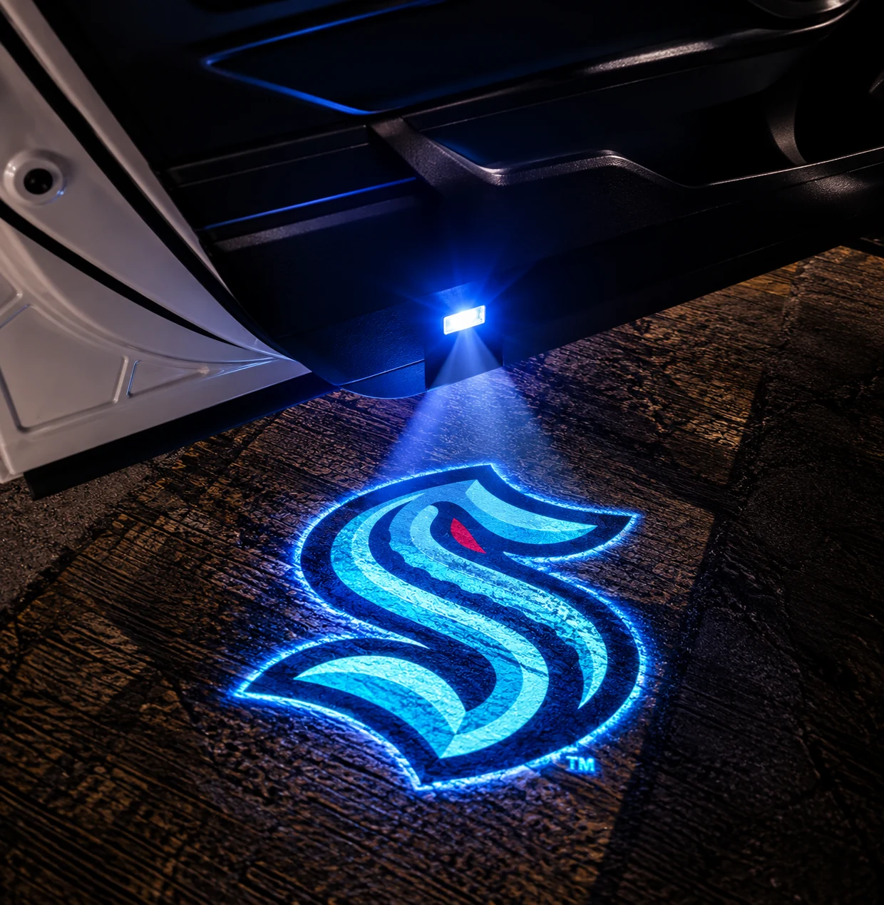 Seattle Kraken Hockey Car Door Projector Light