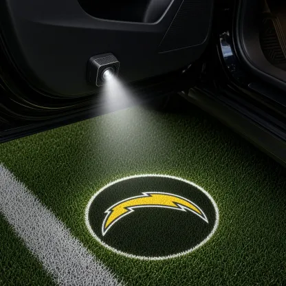 Los Angeles Chargers Football Car Door Projector Light
