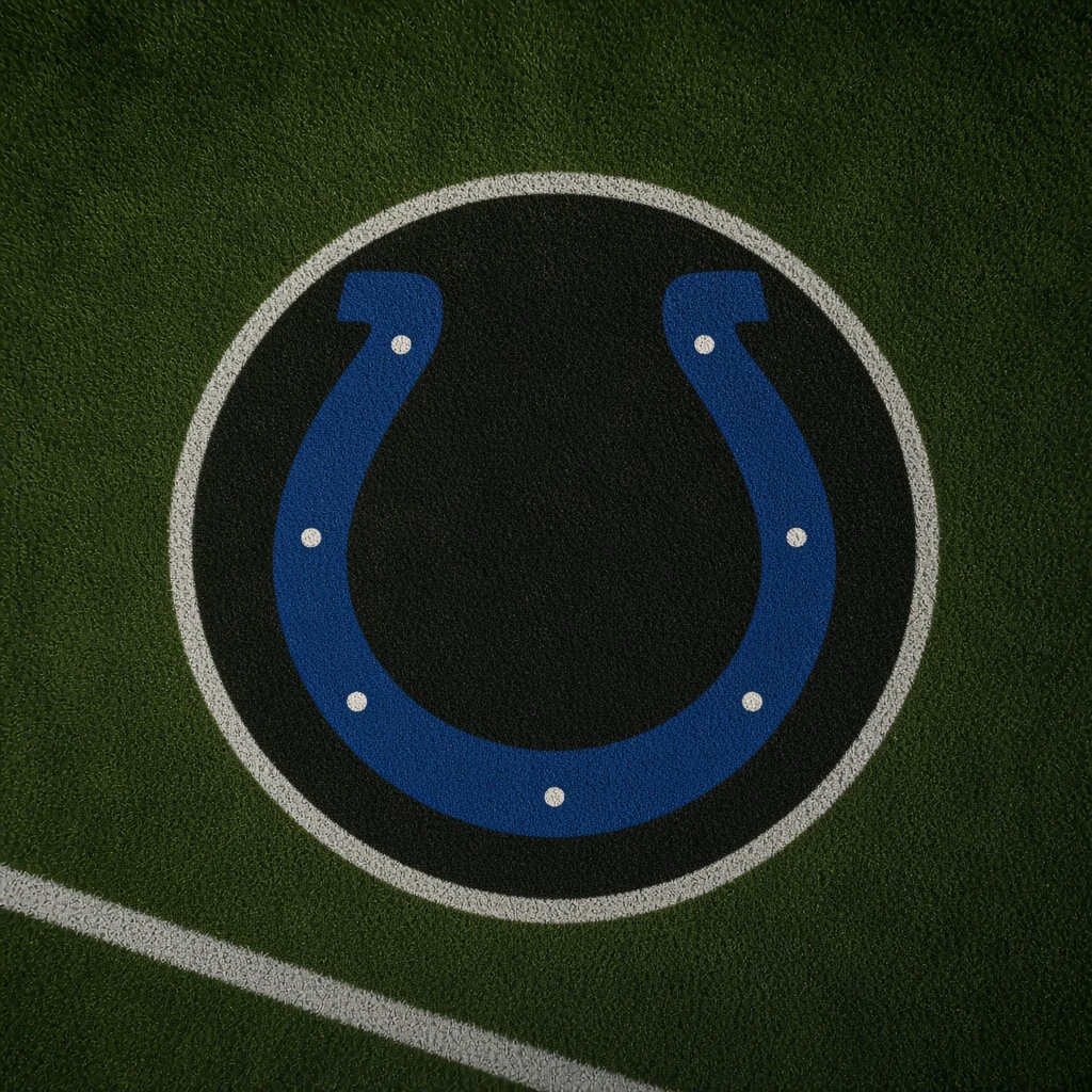 Indianapolis Colts Football Car Door Projector Light grass scene