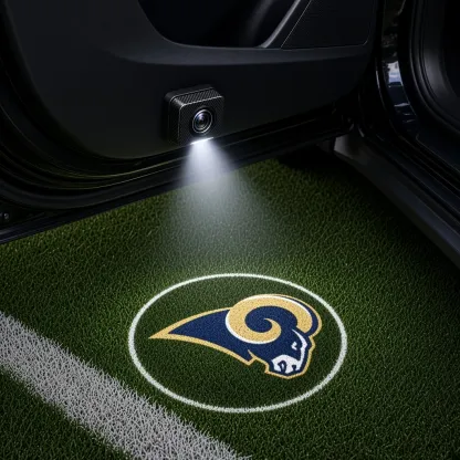 Los Angeles Rams Football Car Door Projector Light