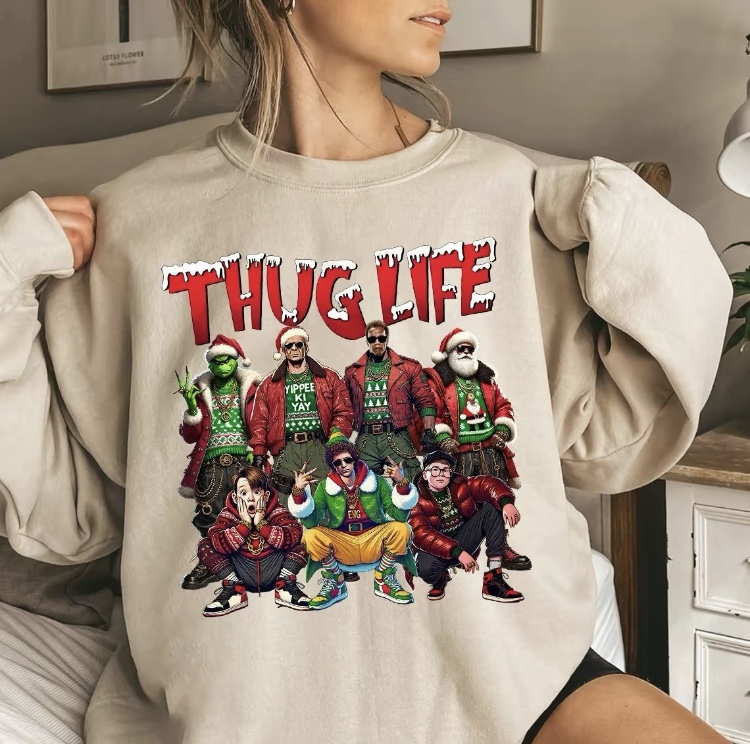 Christmas Movie Character Weatshirt