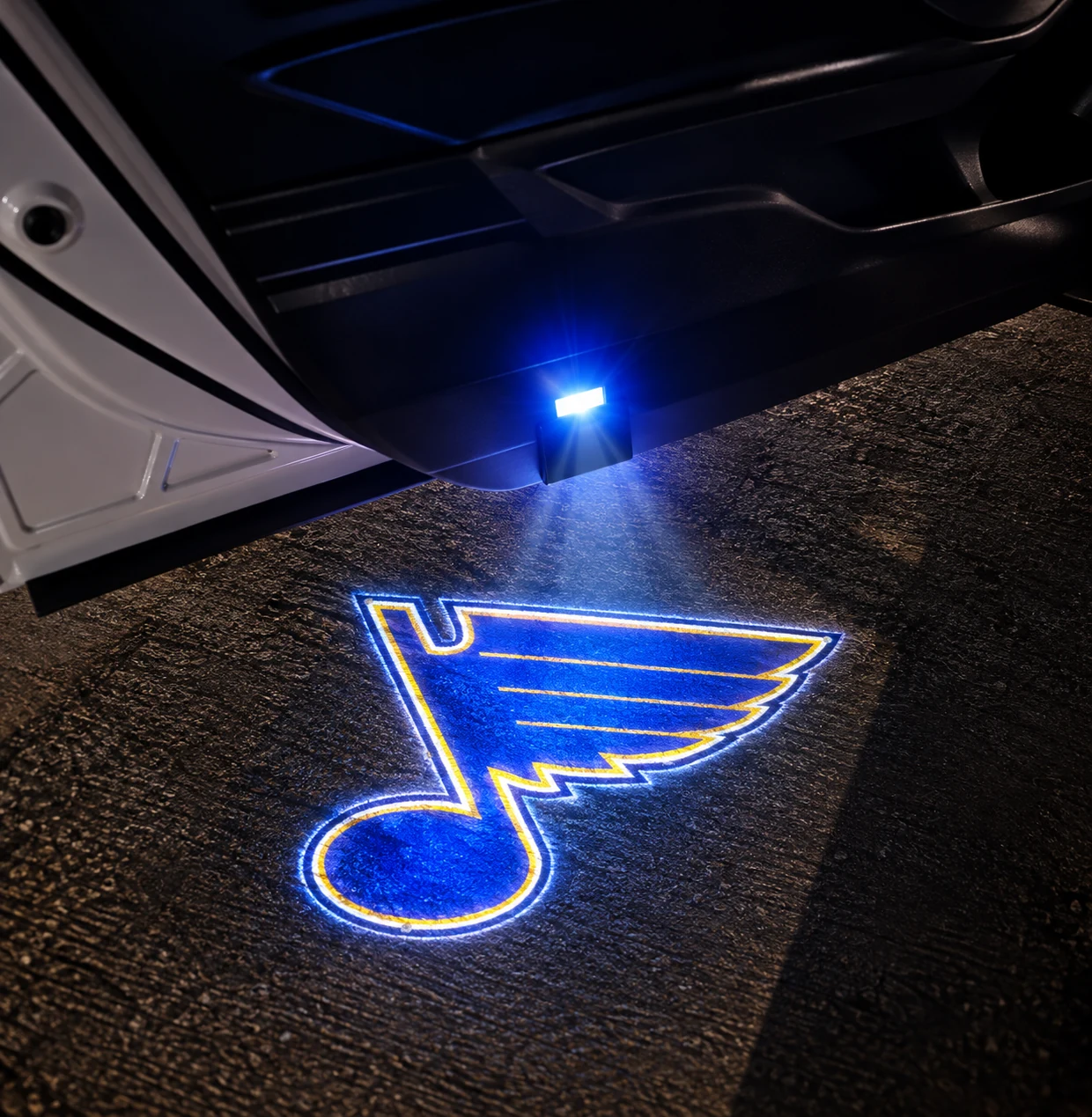 St. Louis Blues Hockey Car Door Projector Light