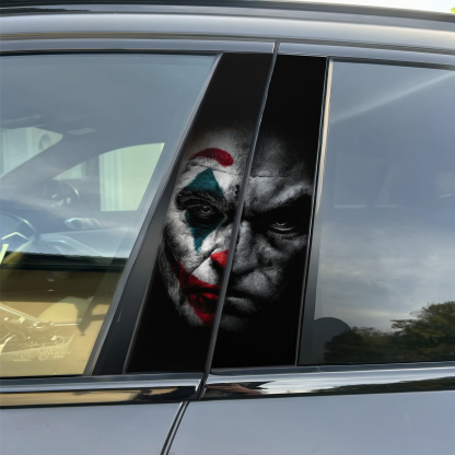 Joker vs Batman - Car pillar sticker