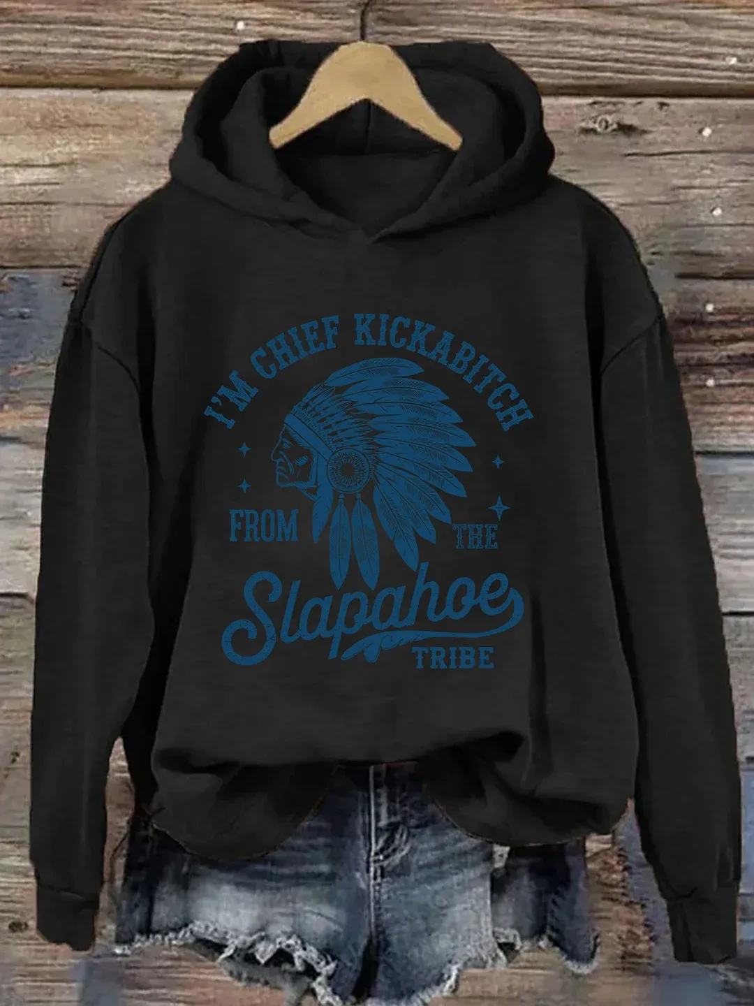 "The Chief" Funny Attitude Hoodie - Sarcastic Graphic Sweatshirt for Adults