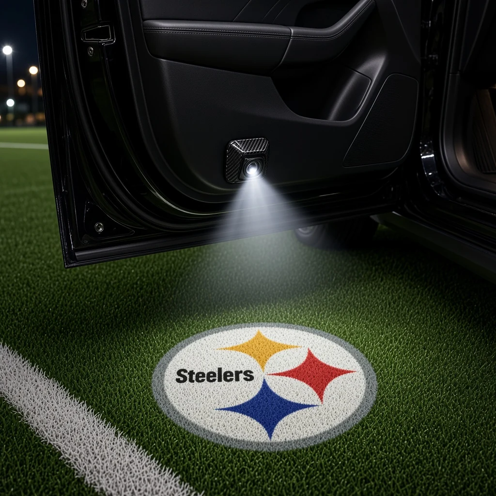 Pittsburgh Steelers Football Car Door Projector Light