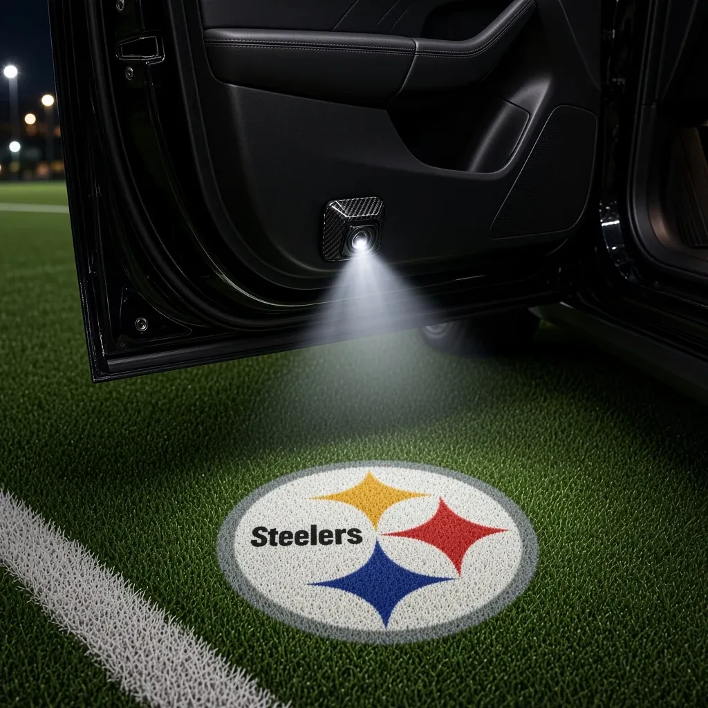 Pittsburgh Steelers Football Car Door Projector Light