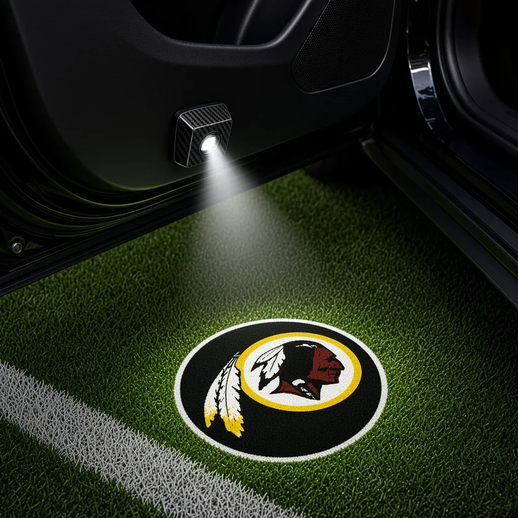Washington Redskins Football Car Door Projector Light