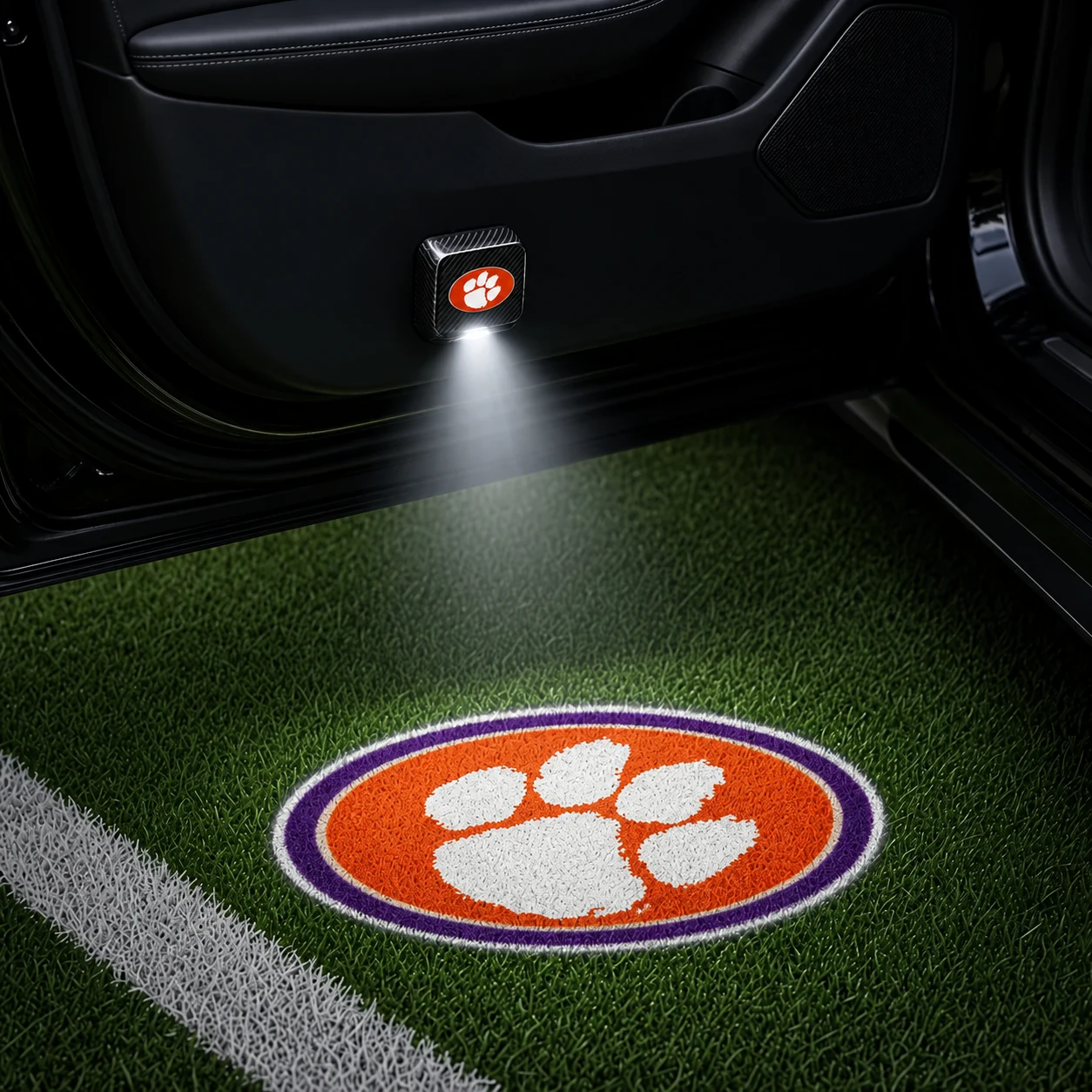 Clemson Tigers Football Car Door Projector Light