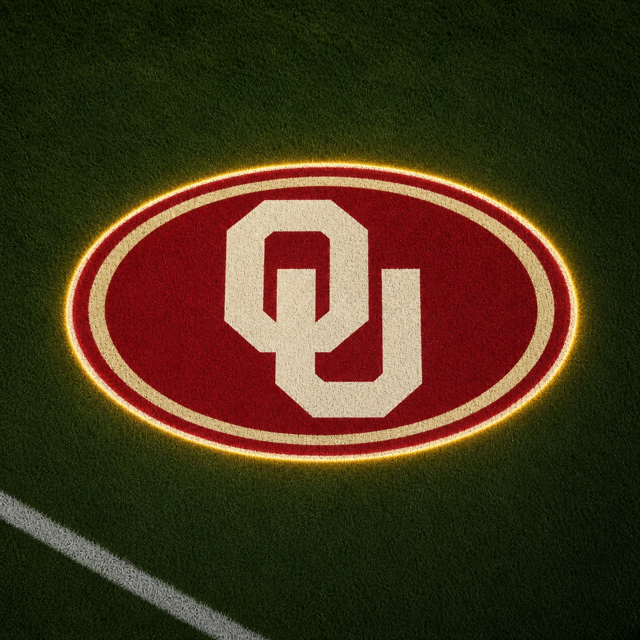 Oklahoma Sooners Football Car Door Projector Light