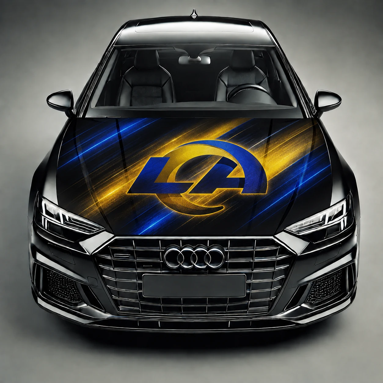 Los Angeles Rams Premium Car Hood Wrap - Universal Fit